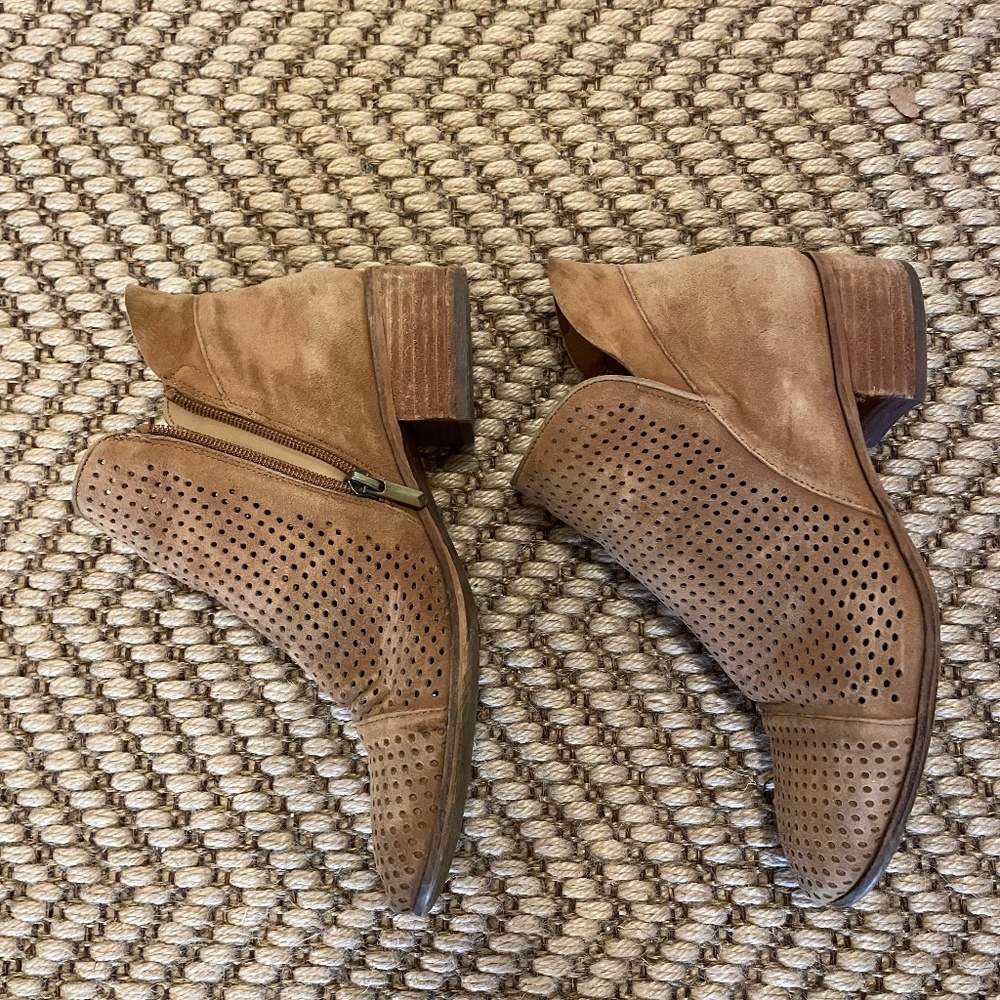 Sam Edelman Pamina Leather Ankle Boot Size 8.5